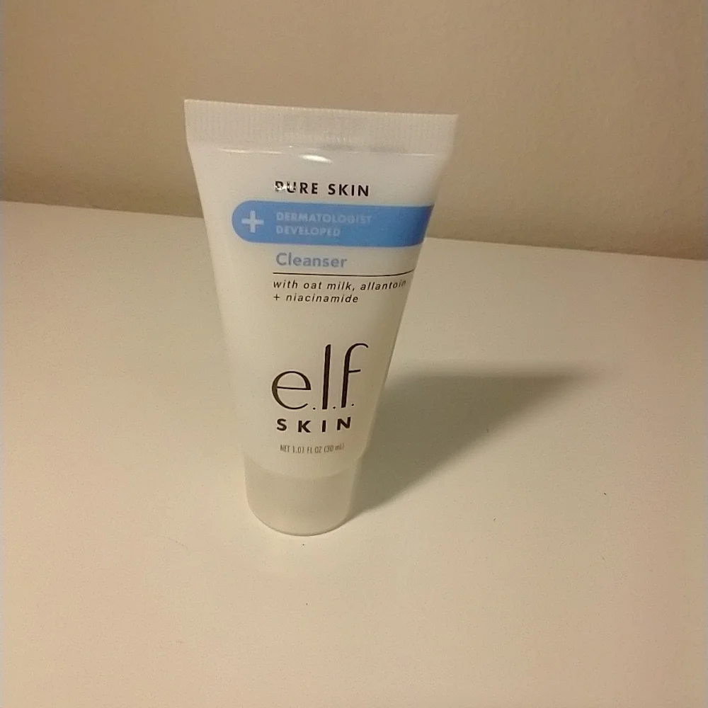 ELF Lash Incredicurl Mascara ,Pitch Black,0.32oz& Moisturizer Oat Milk Ceramides